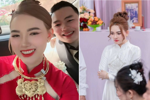 Cô dâu nứng quá muộn đụ trong ngày cưới