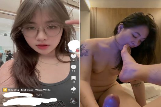 Sex Idol lồn múp phải mút chân để được địt